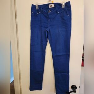 SO Cobalt Blue Skinny Jeans